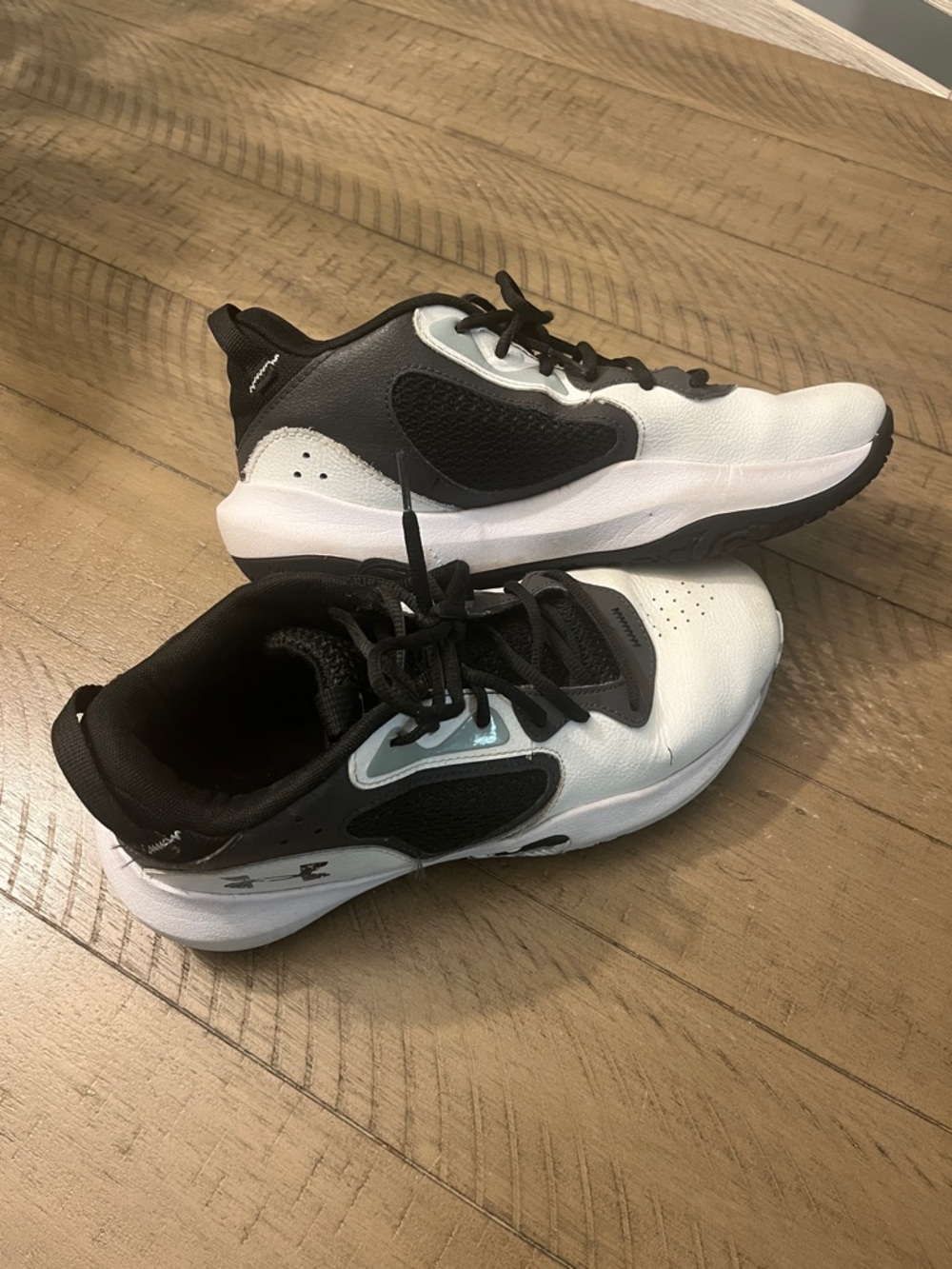 Under Armour White and Black Men's Sneakers